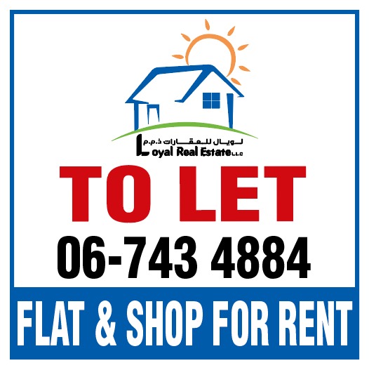 Loyal Real Estate - To Let, Flat & Shop for Rent, 06-743 4884